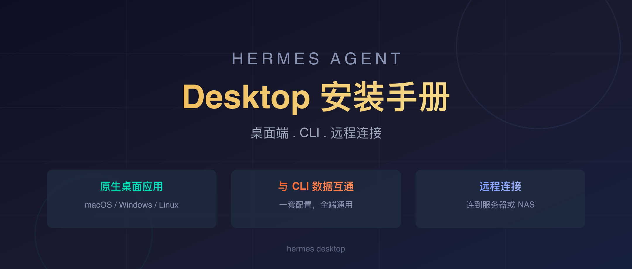 Hermes Desktop 封面