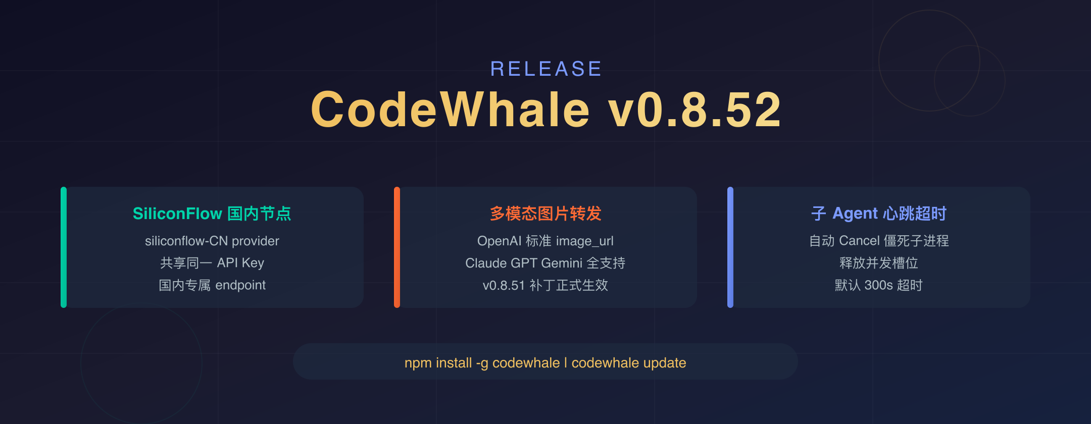 CodeWhale v0.8.52 封面